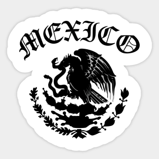 Mexican flag code of arms Sticker